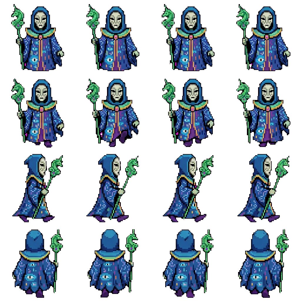 Queen Panthea movement sprite