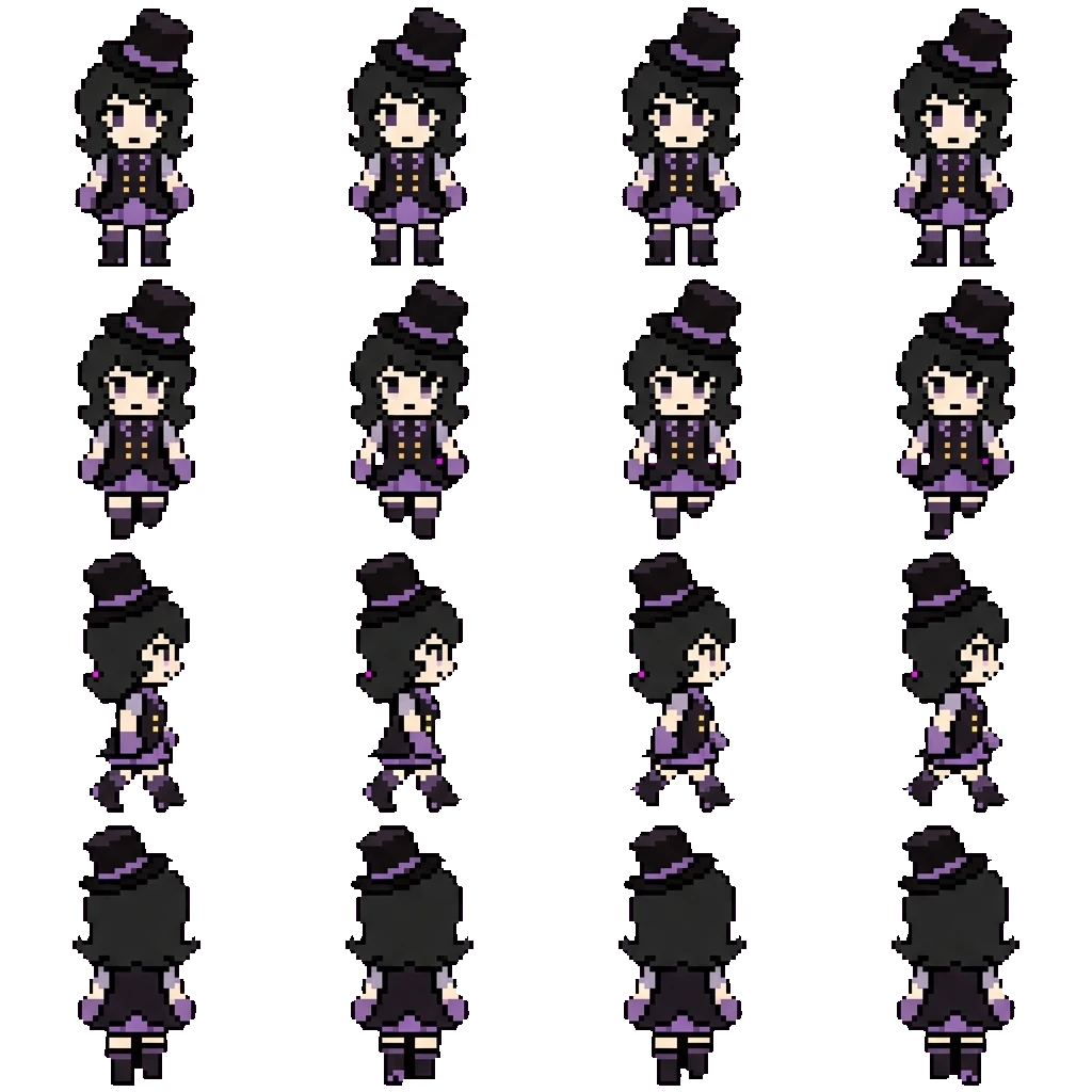 Usagino Ana movement sprite