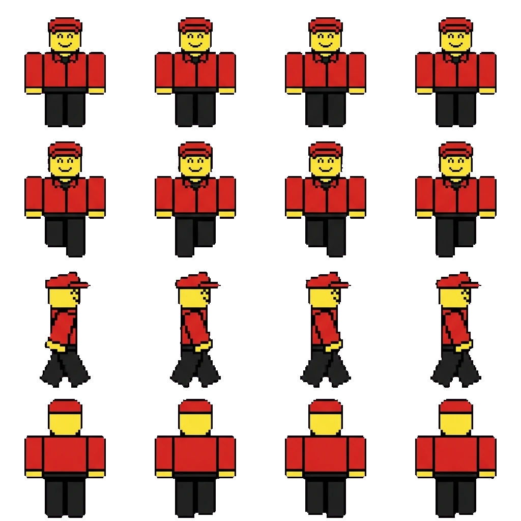Elliot movement sprite