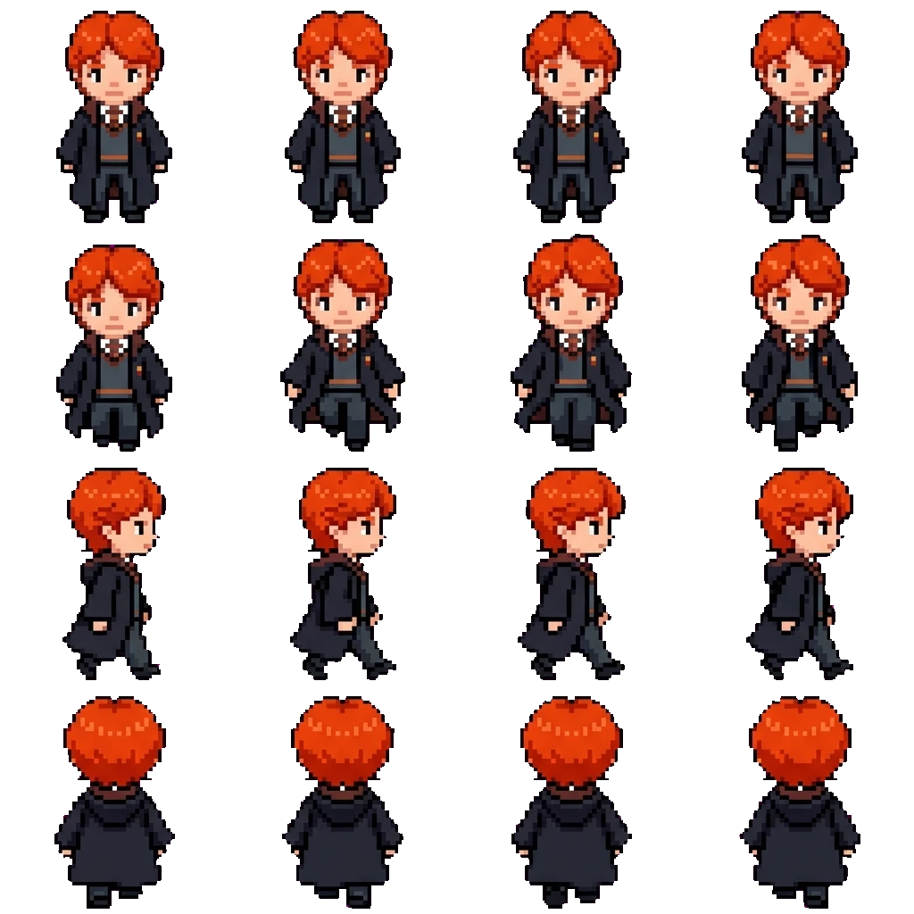 Ron Weasley movement sprite
