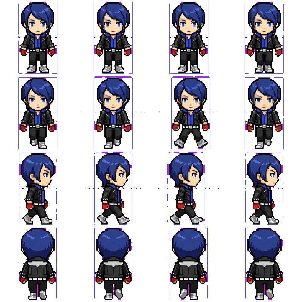 Yusuke Kitagawa movement sprite