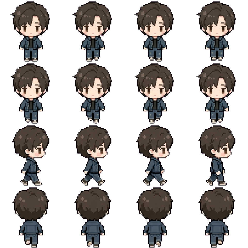 Ponyboy Curtis movement sprite