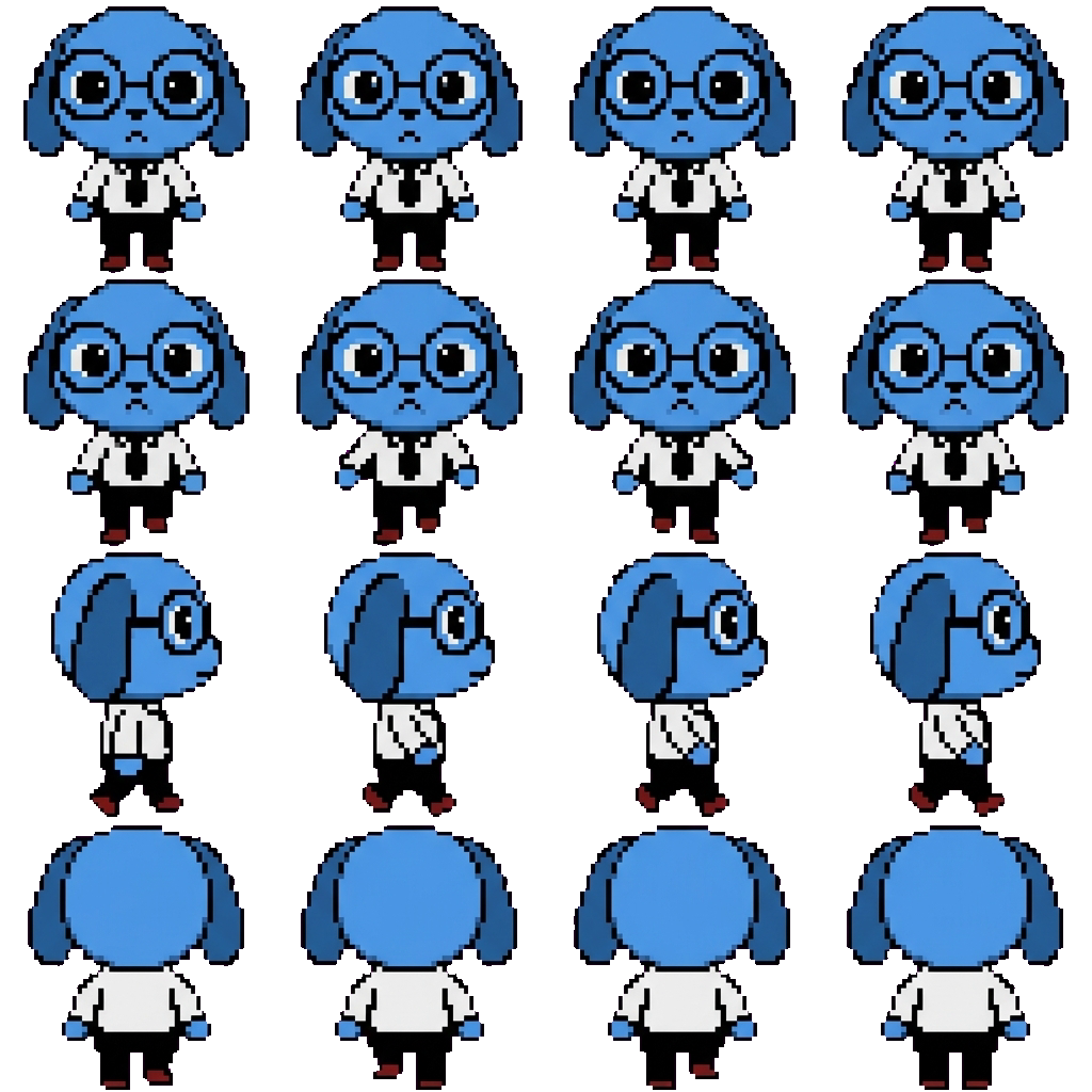 Secretary #1 movement sprite