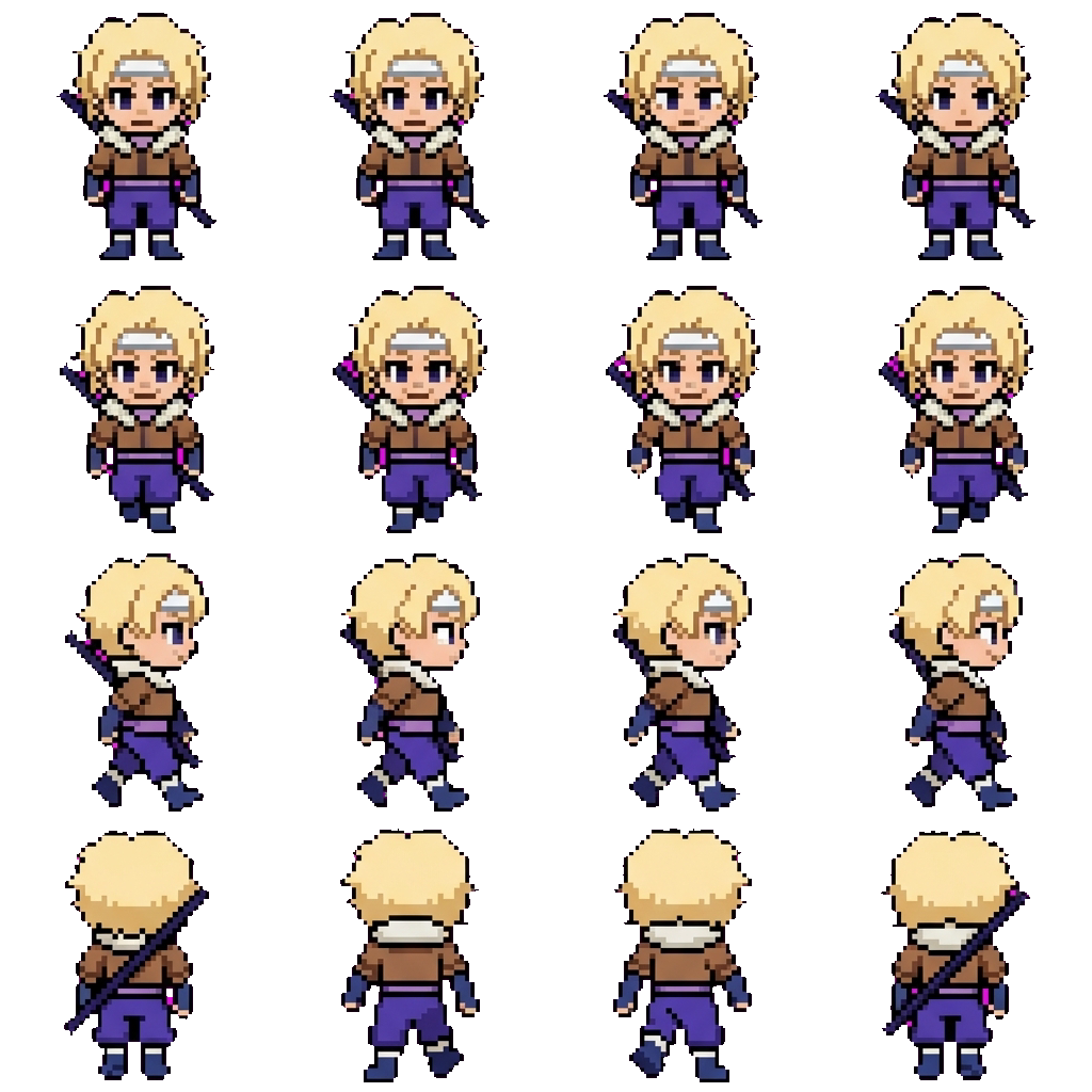 Riku Iyashi movement sprite