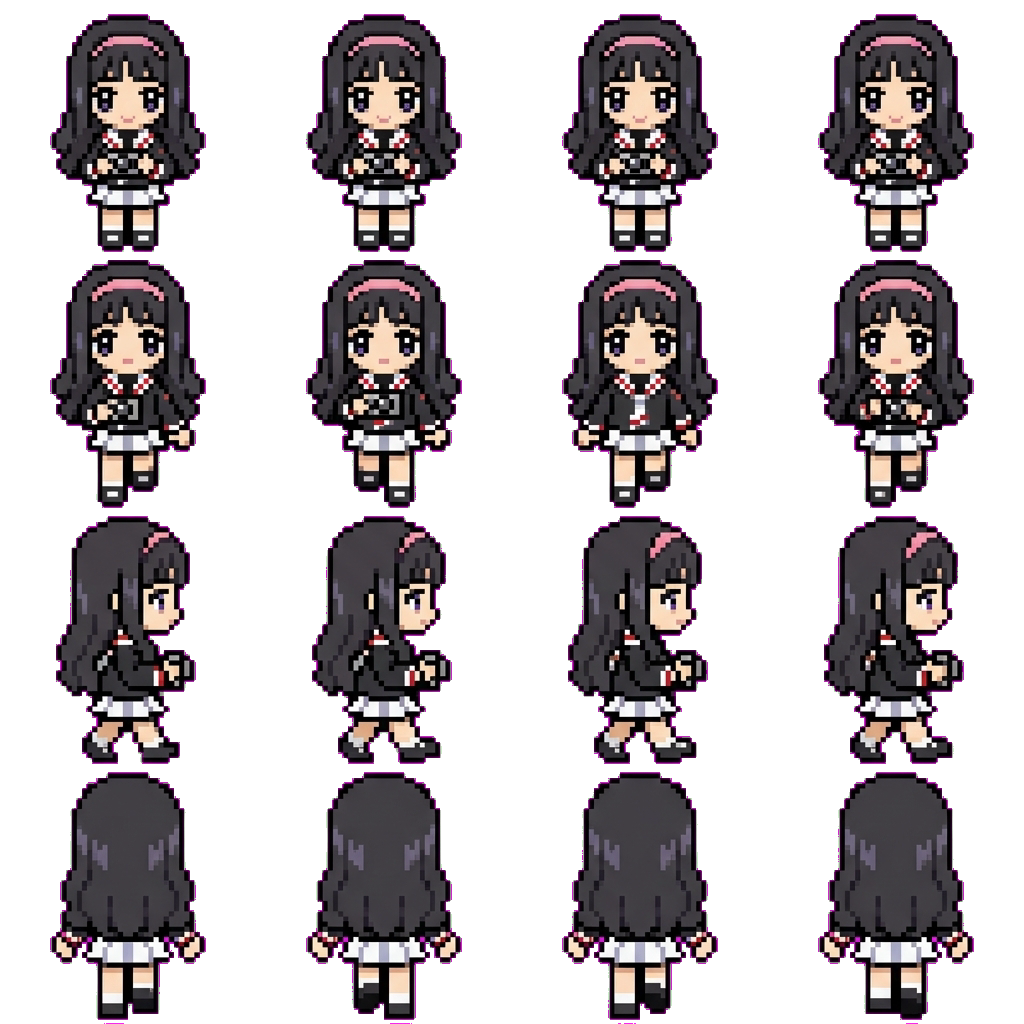 Tomoyo movement sprite
