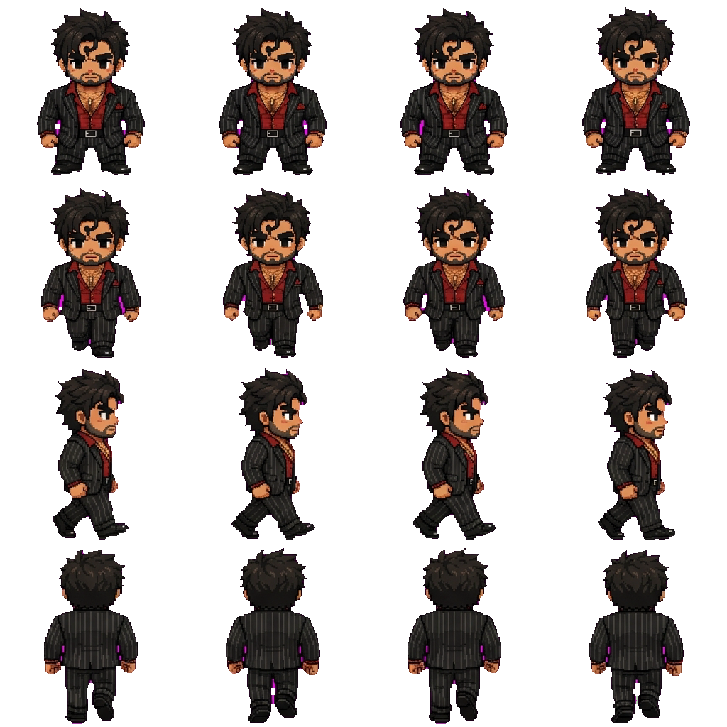 Dante Moretti movement sprite