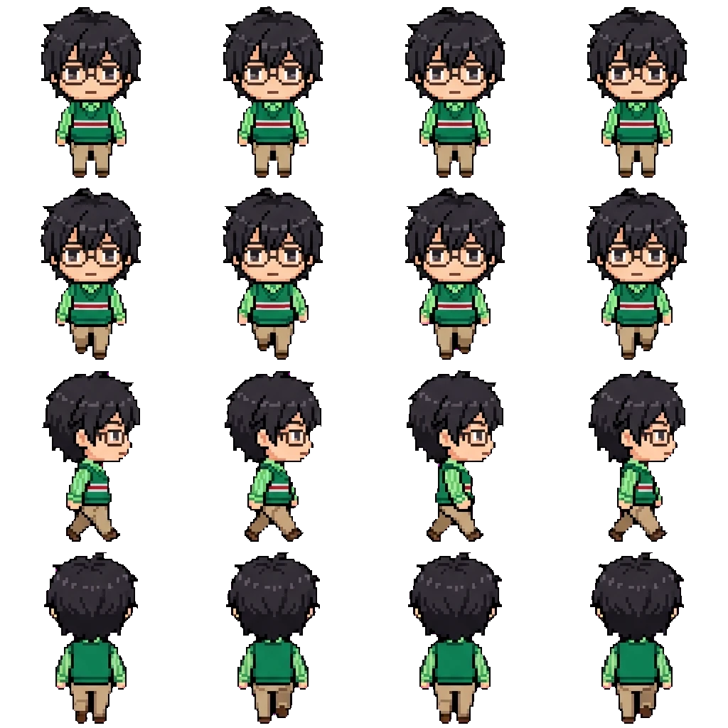 Tristan movement sprite