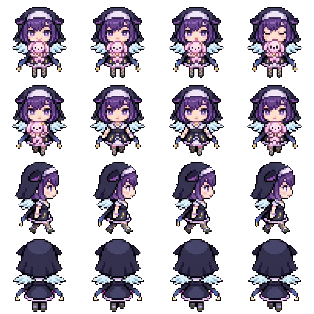Miyako Fuji movement sprite