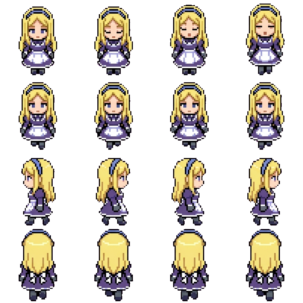 Natalya movement sprite