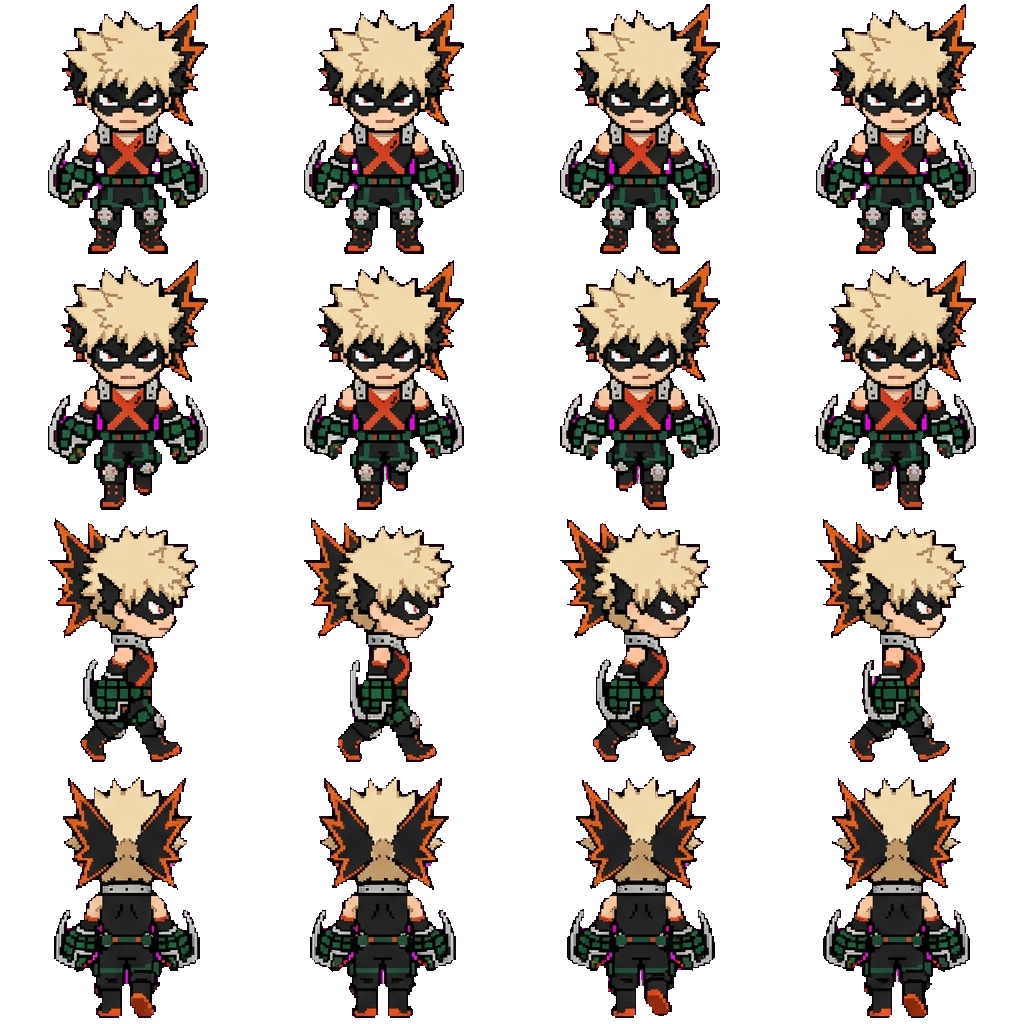 Bakugo movement sprite