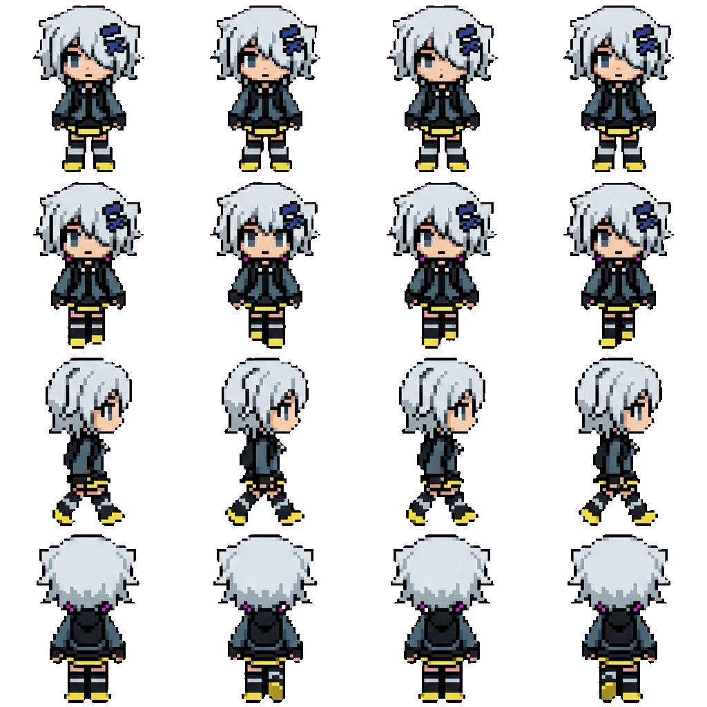 Izuki Mizaka movement sprite