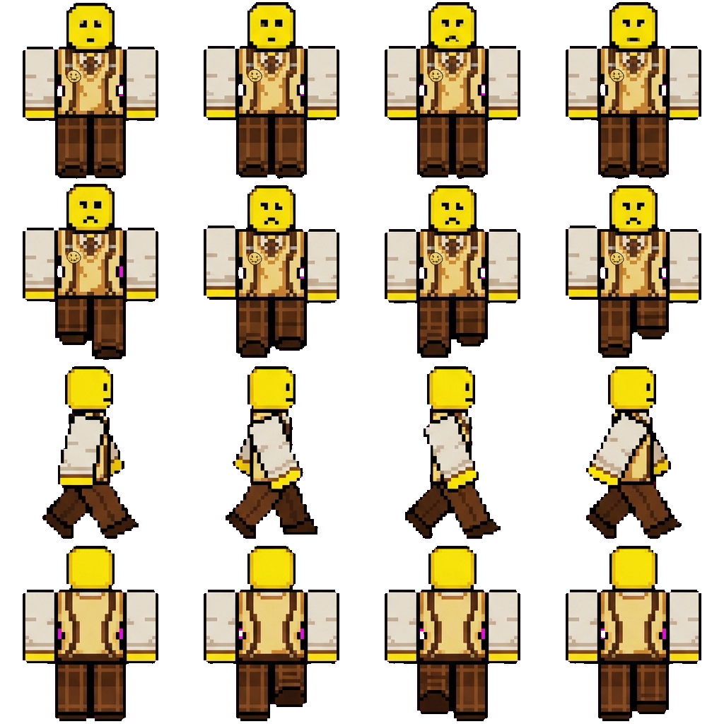Verity movement sprite