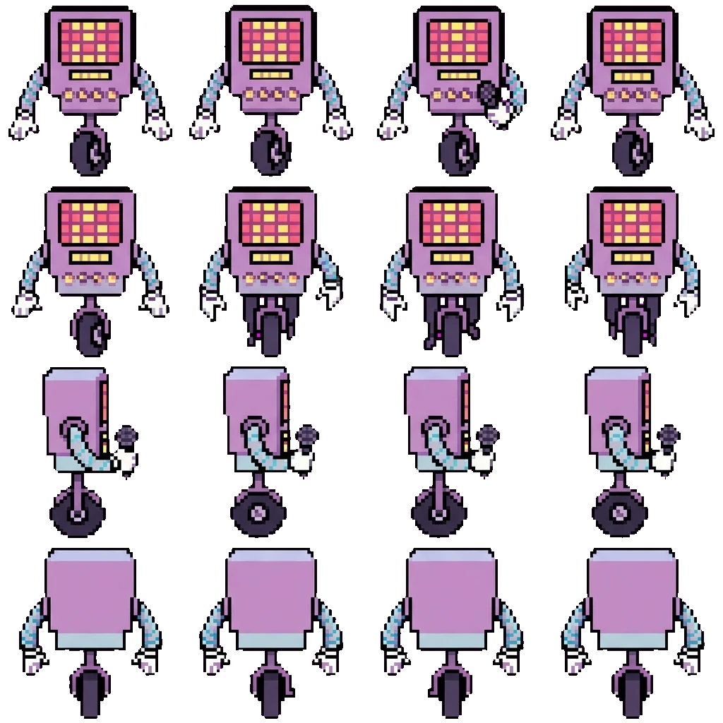 Mettaton movement sprite