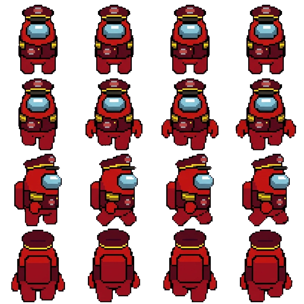 Rojo movement sprite