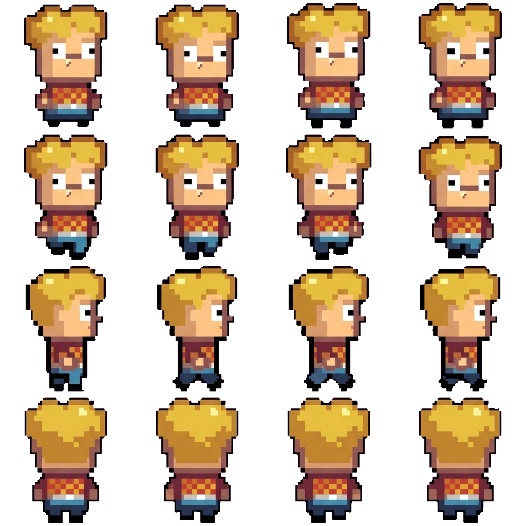 Charlie movement sprite