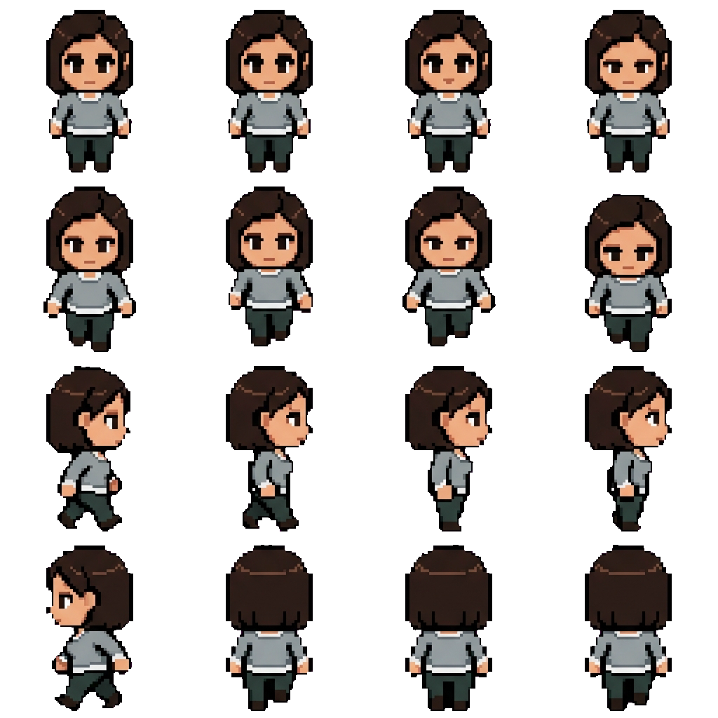 Brenda movement sprite