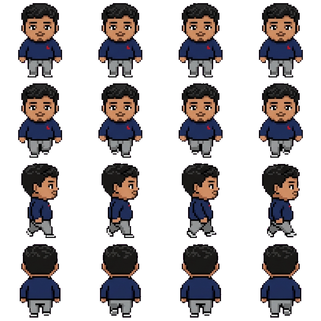 Axel movement sprite