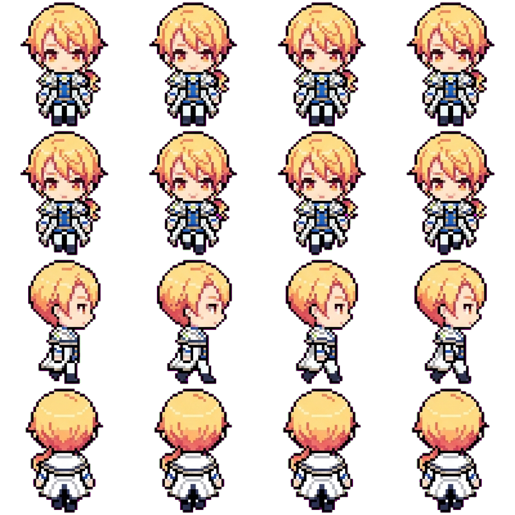 Lily Tsukasa movement sprite