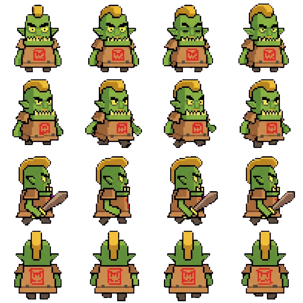 Kevin movement sprite