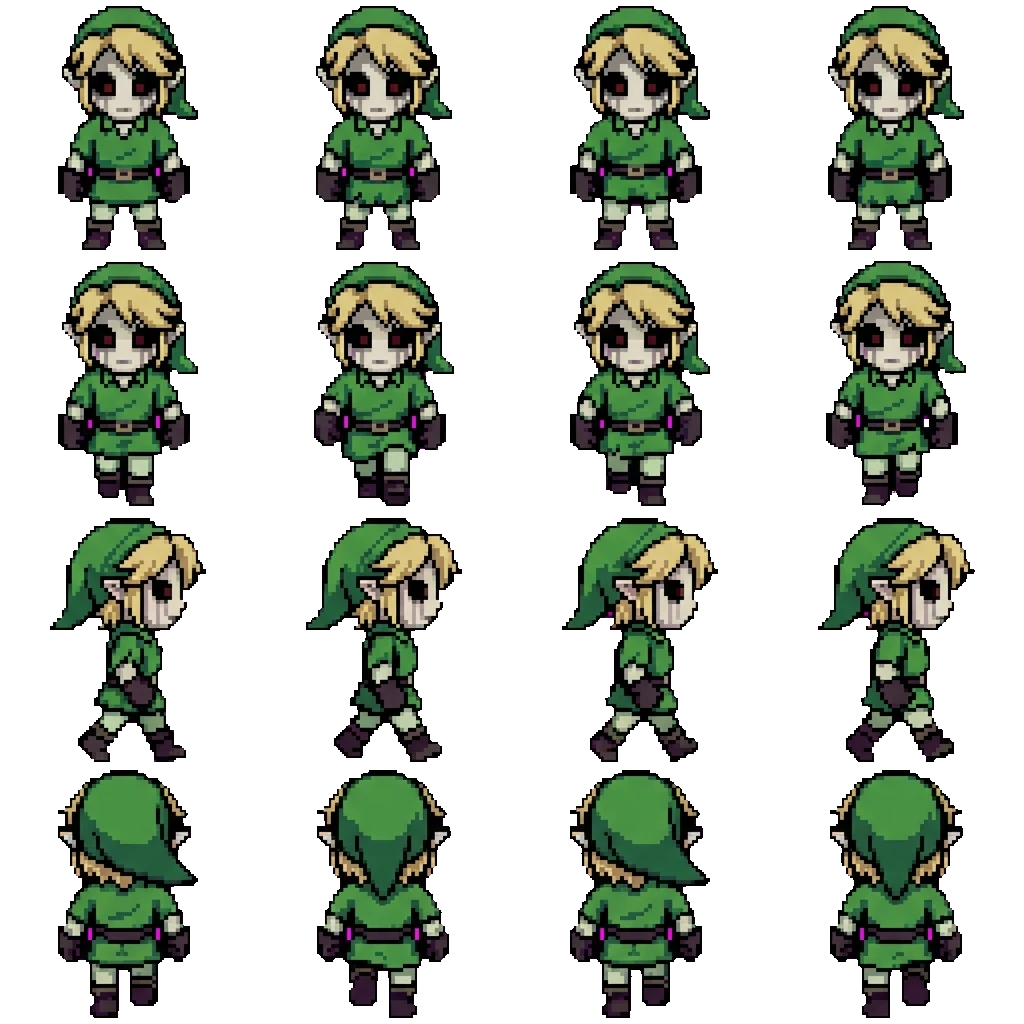 Ben Drowned movement sprite