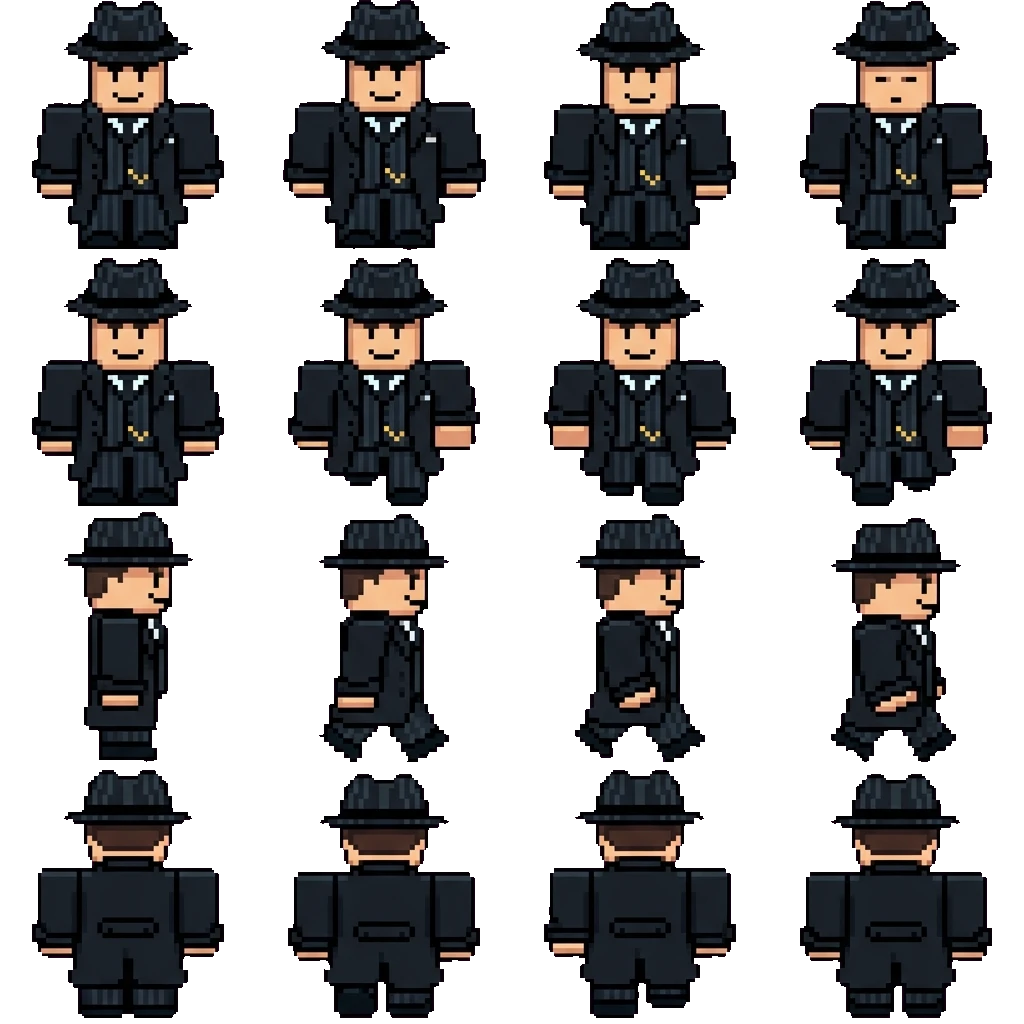 Mafioso movement sprite