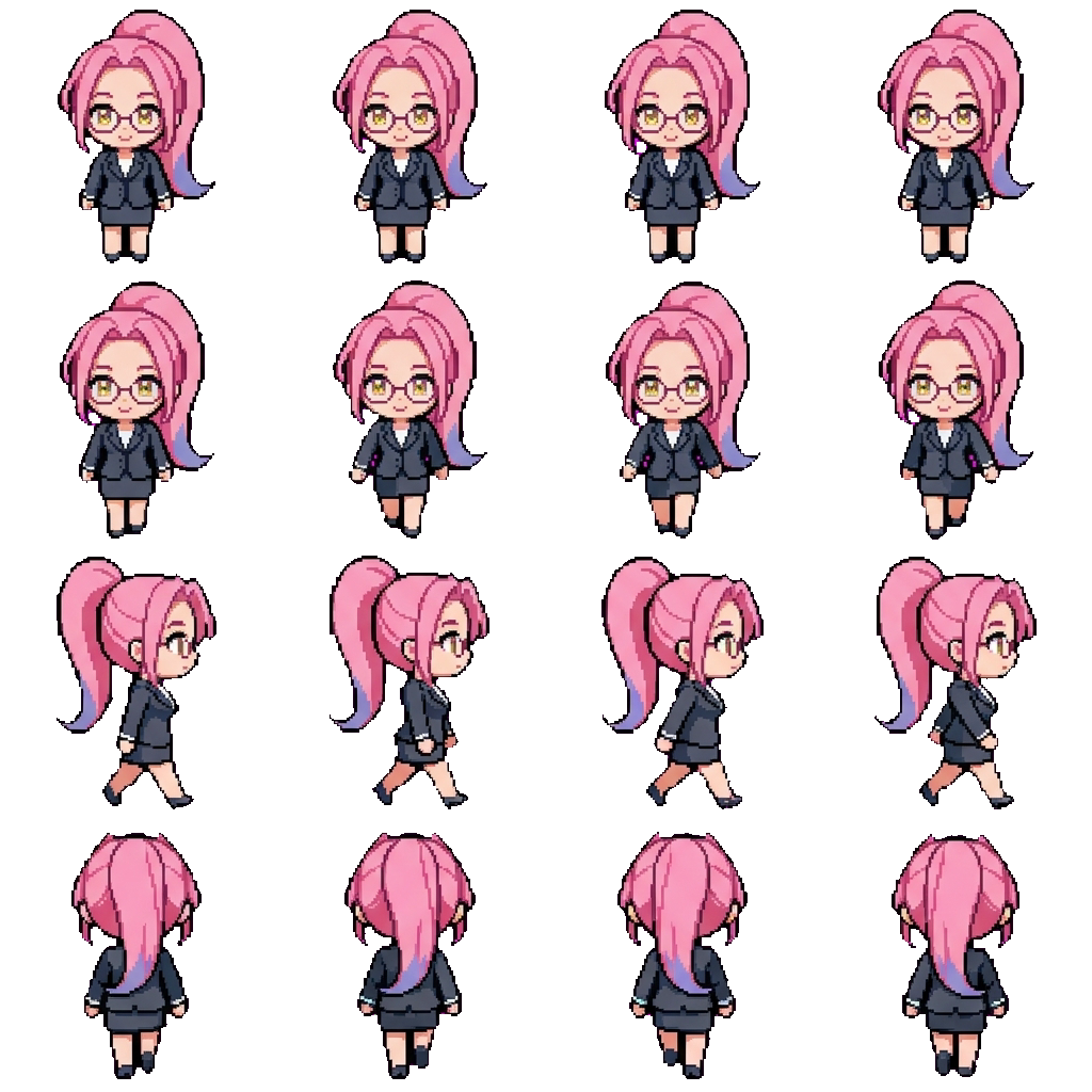 Mizi movement sprite