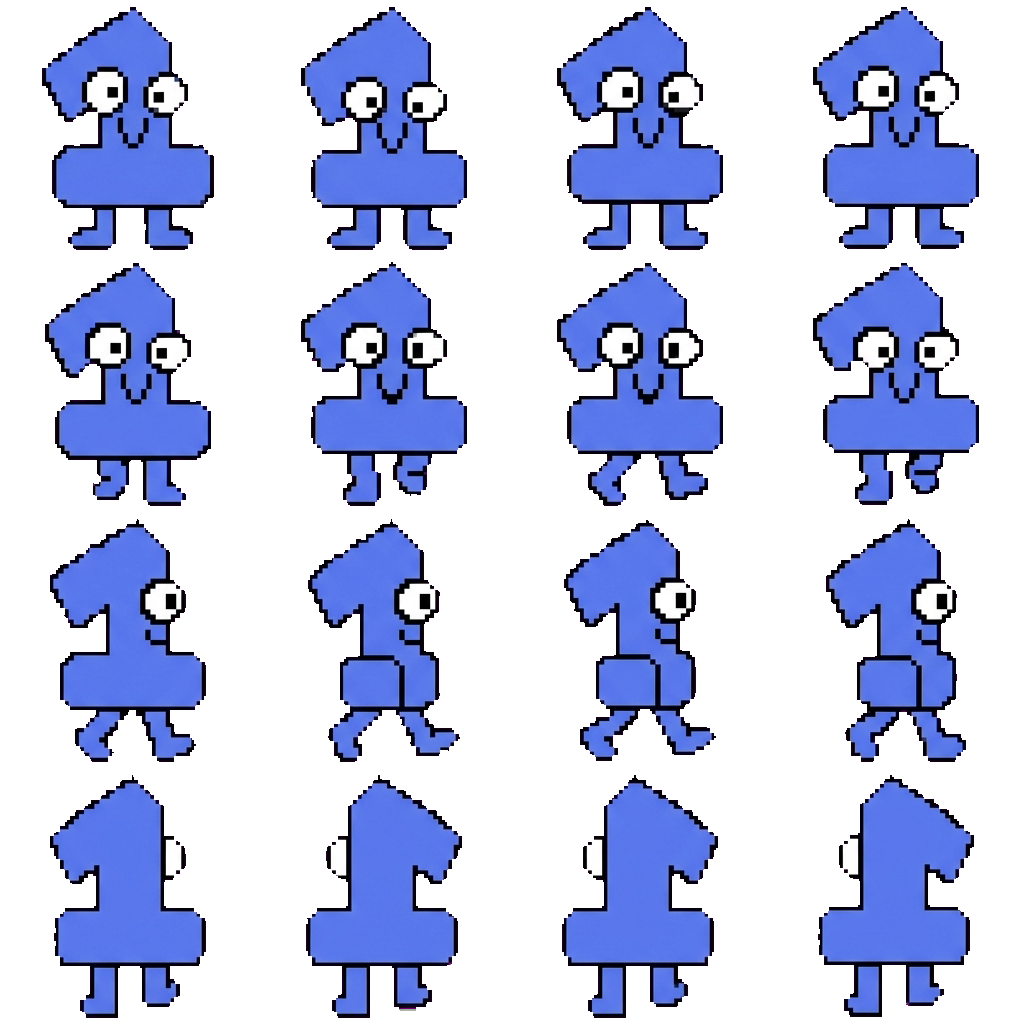 One movement sprite