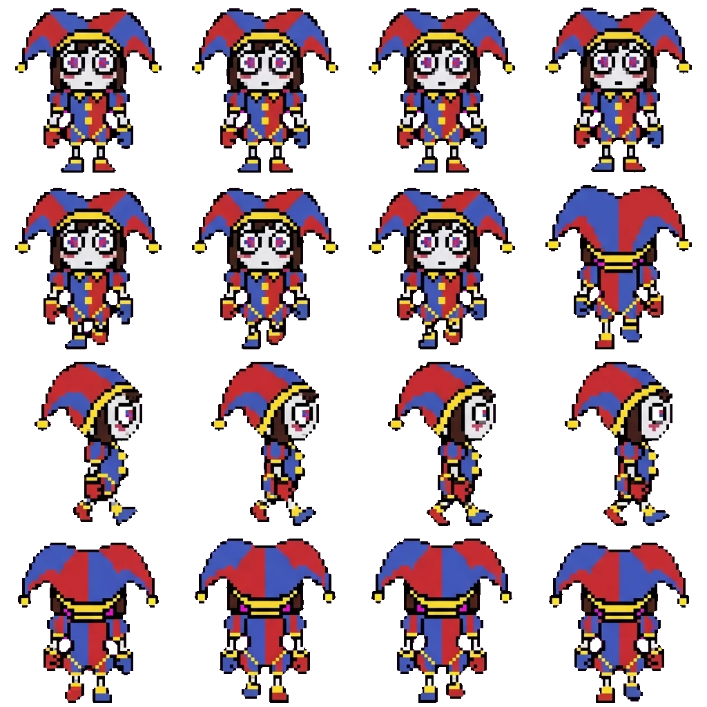 Pomni movement sprite