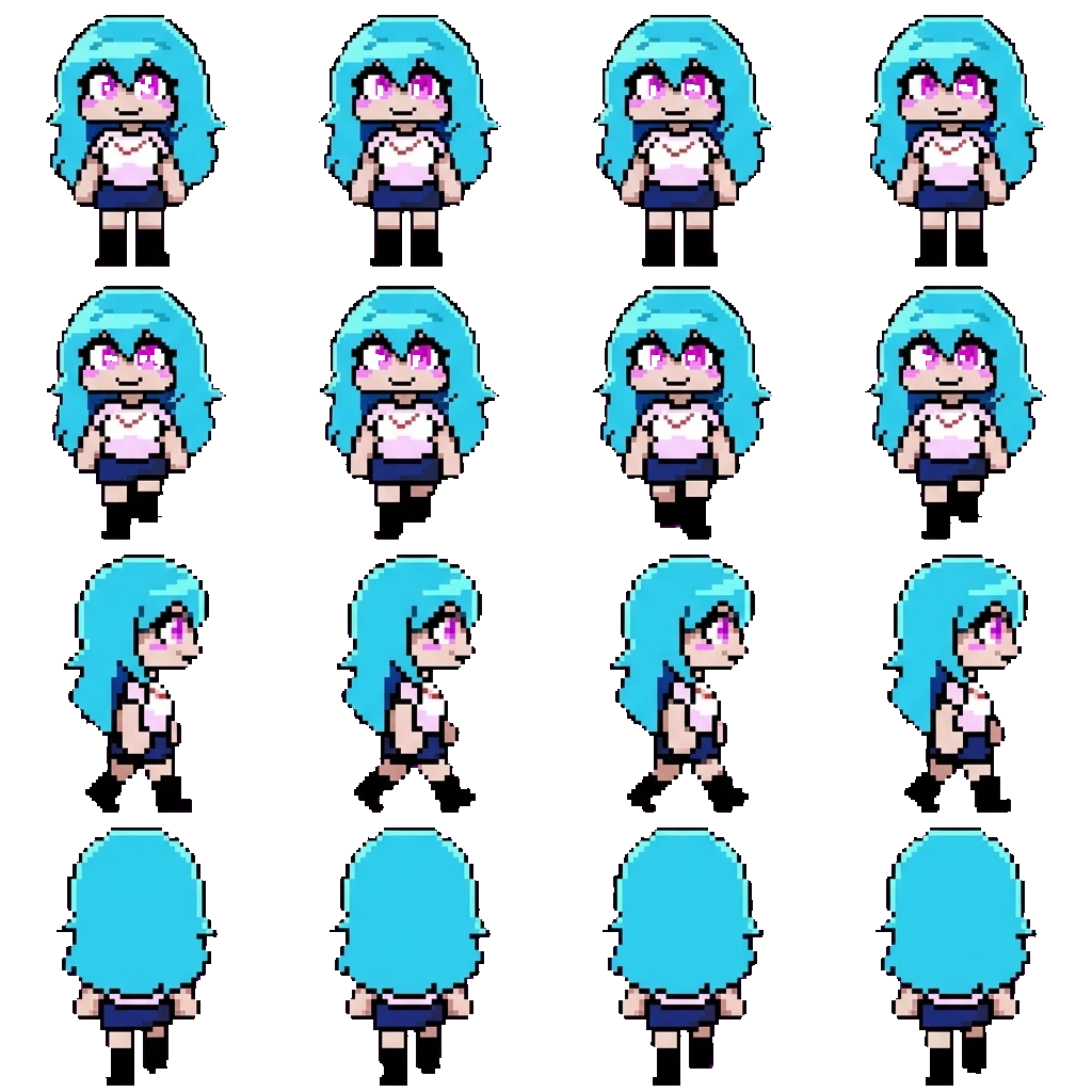 Sky movement sprite