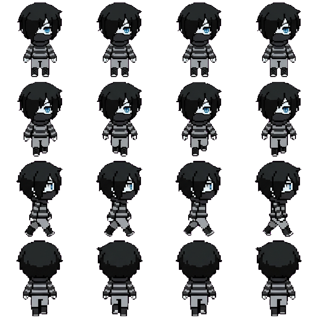 Zane movement sprite