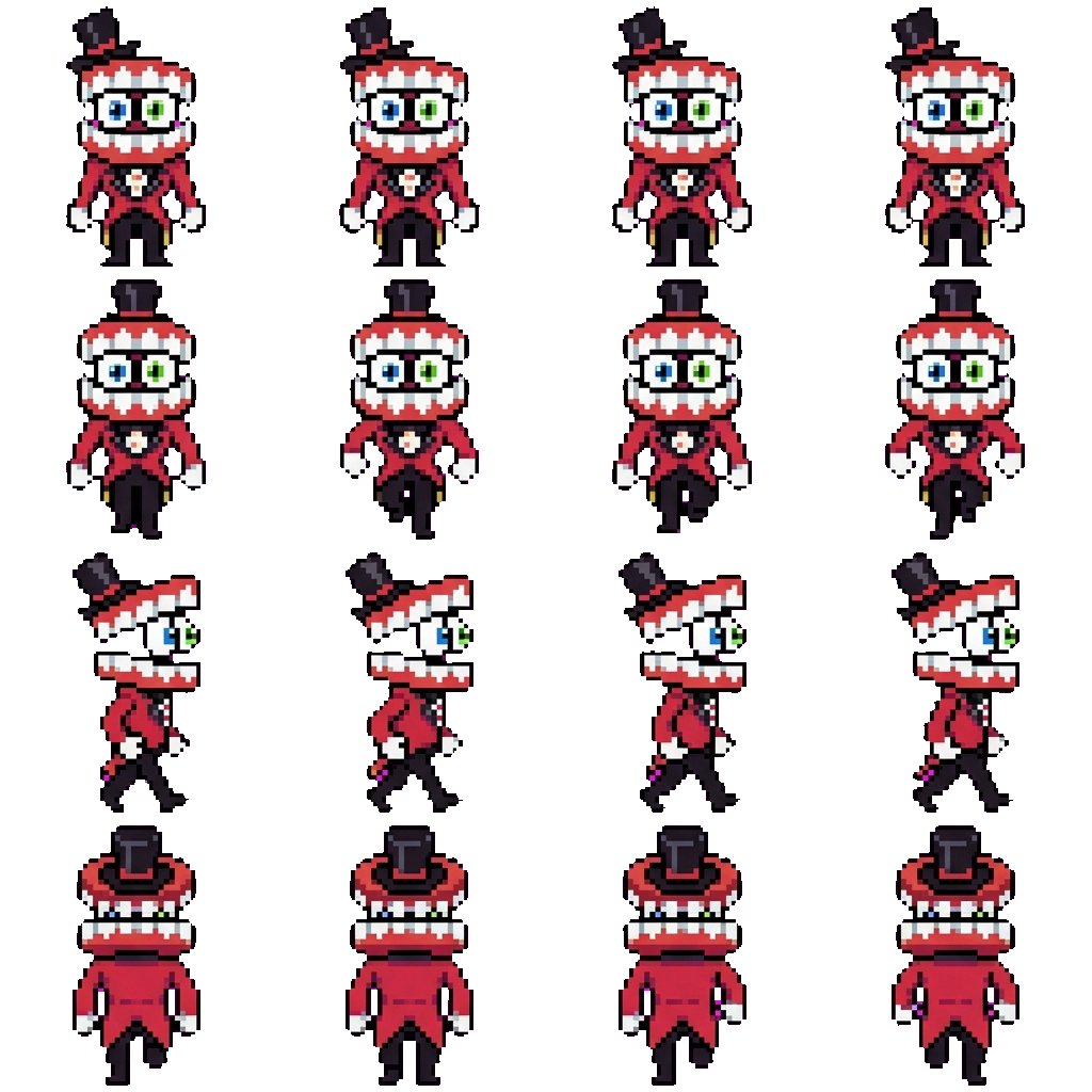 Caine movement sprite