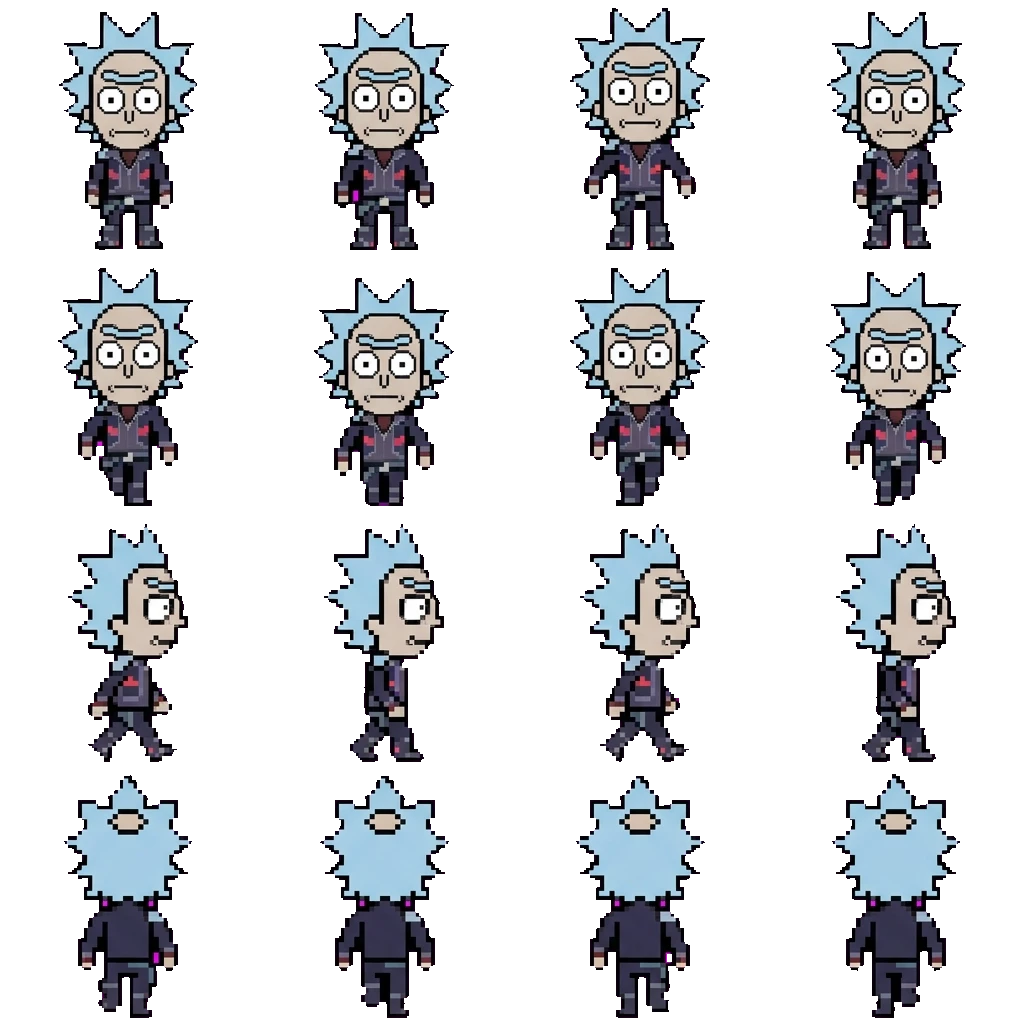 Rick Prime movement sprite