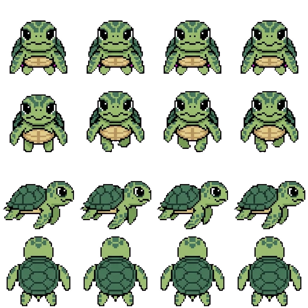 Choco movement sprite