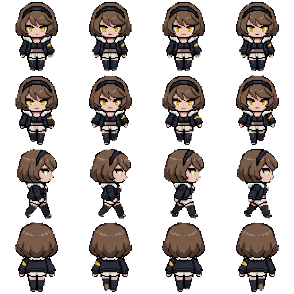 V movement sprite