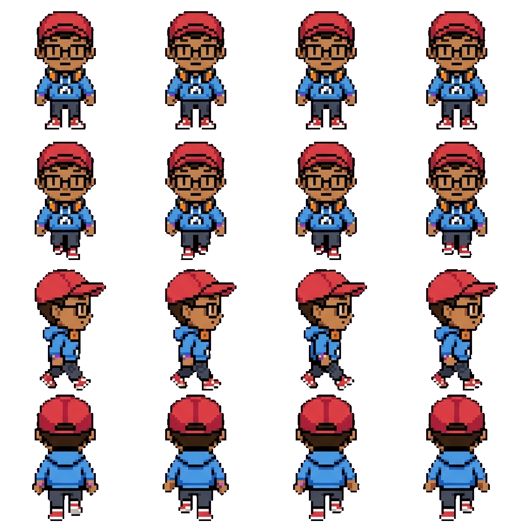 Nino movement sprite