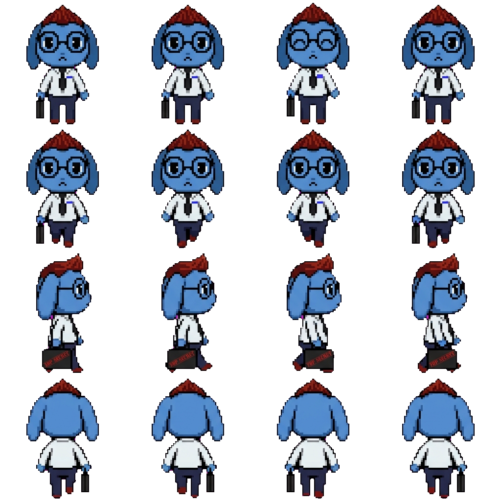 Ron from Accounting movement sprite