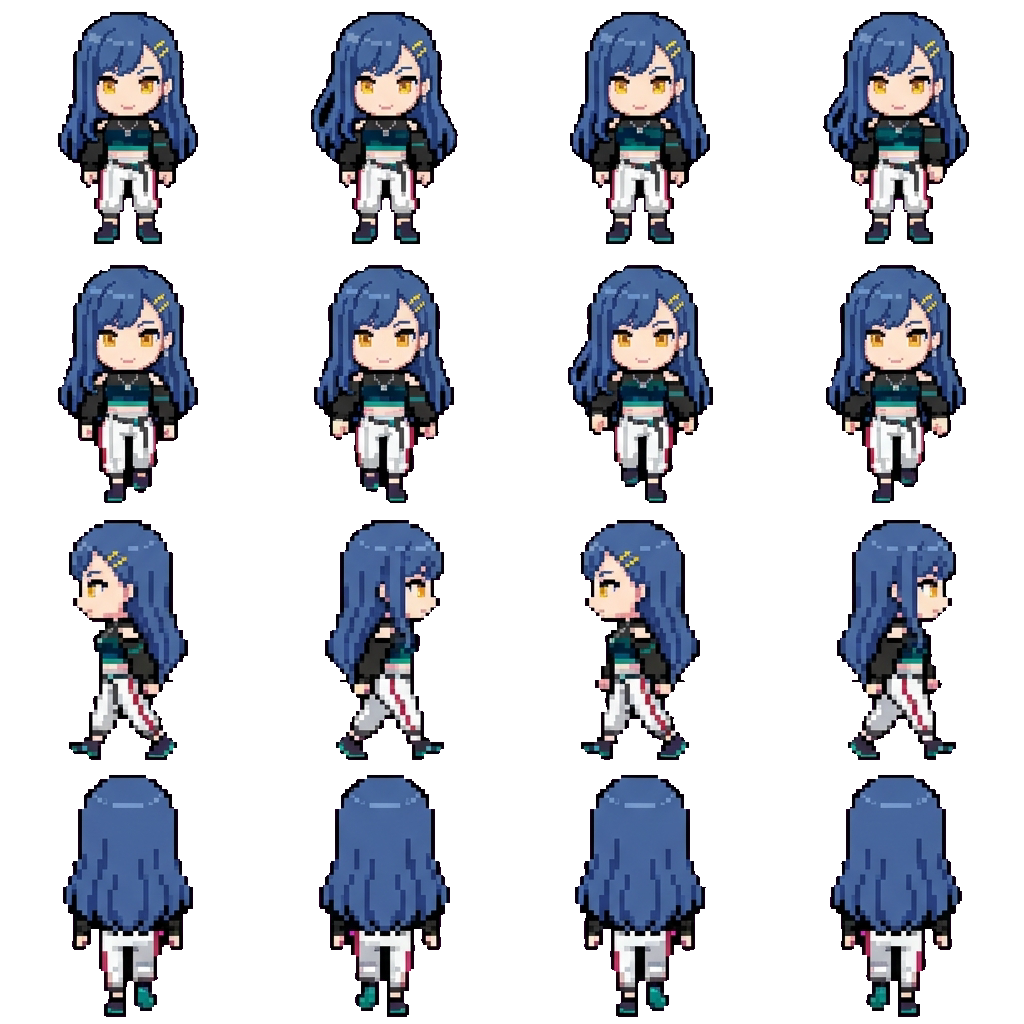 An Shiraishi movement sprite