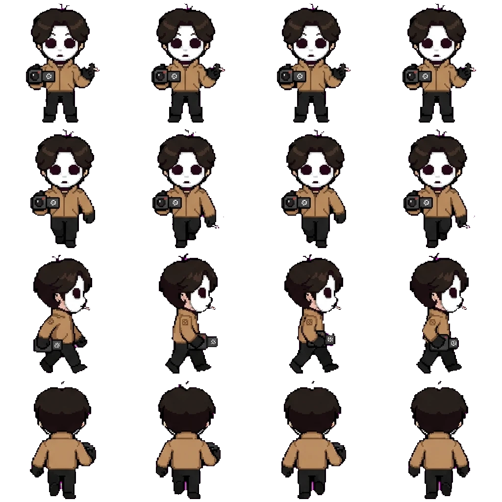 Masky movement sprite
