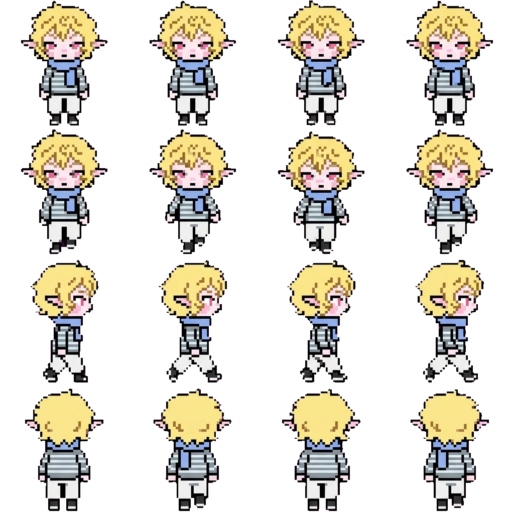 Nino movement sprite