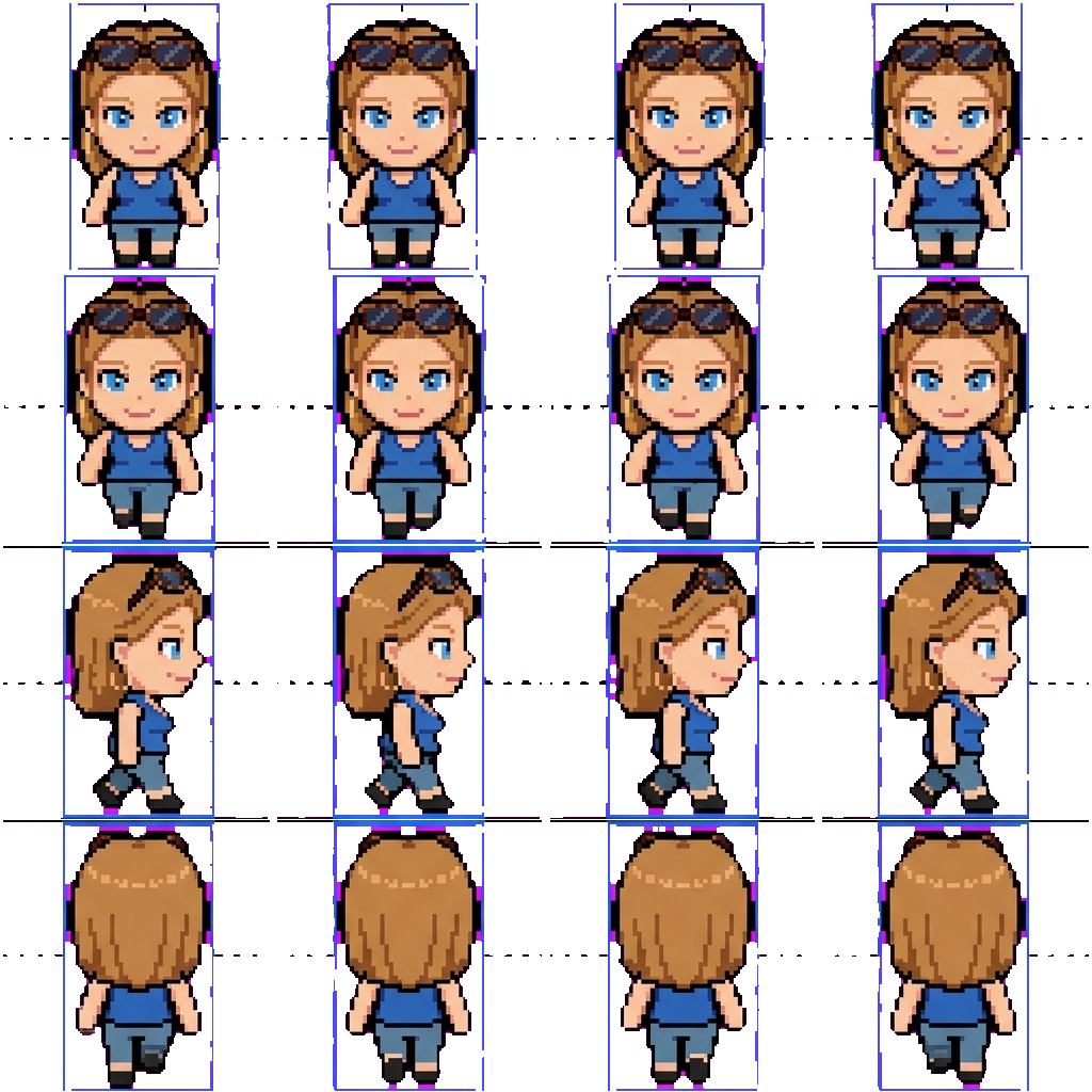 Roosje movement sprite