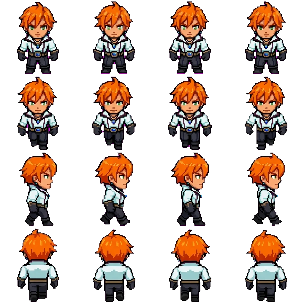 Claudio movement sprite
