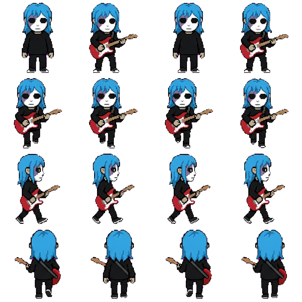 Sal Fisher movement sprite