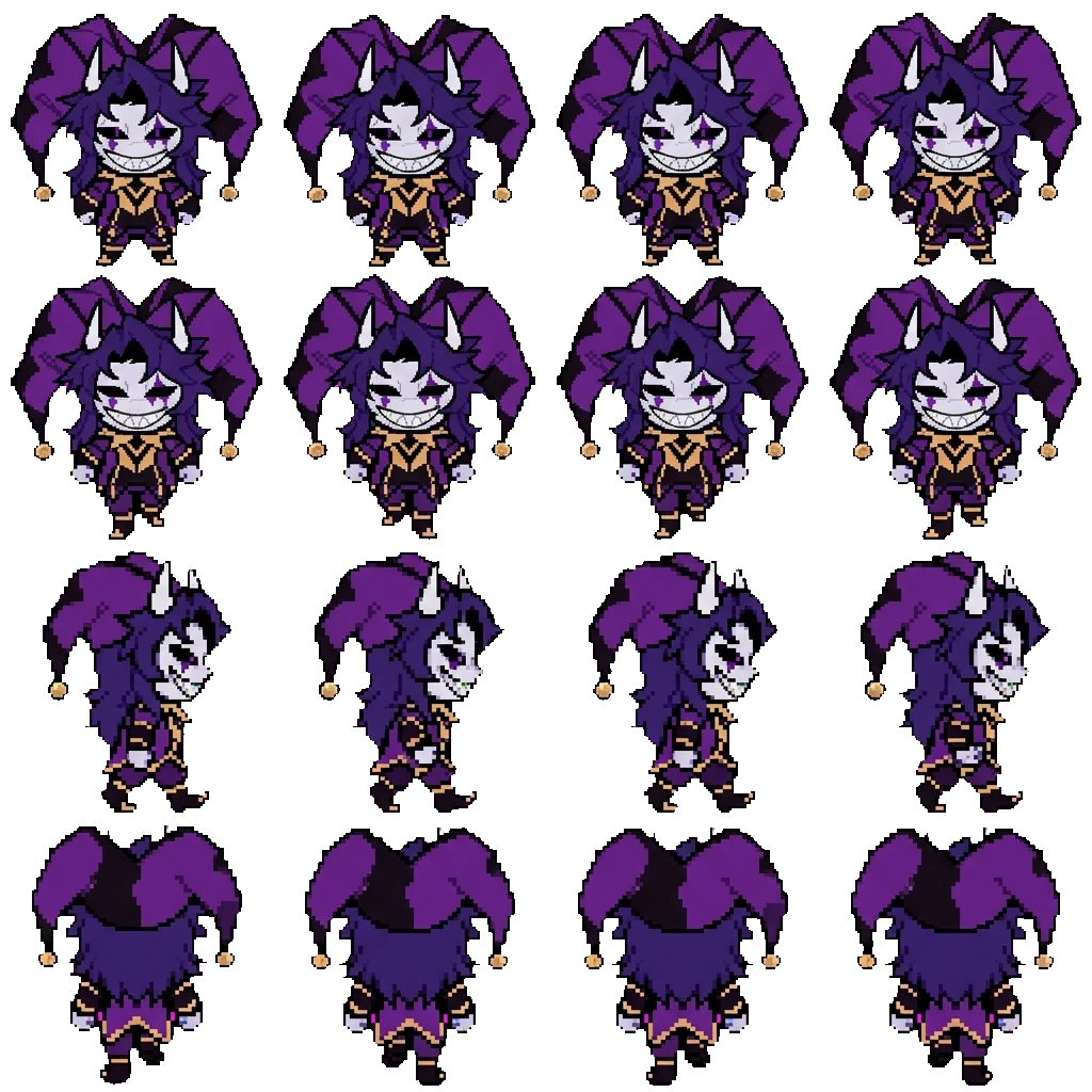 Jester movement sprite