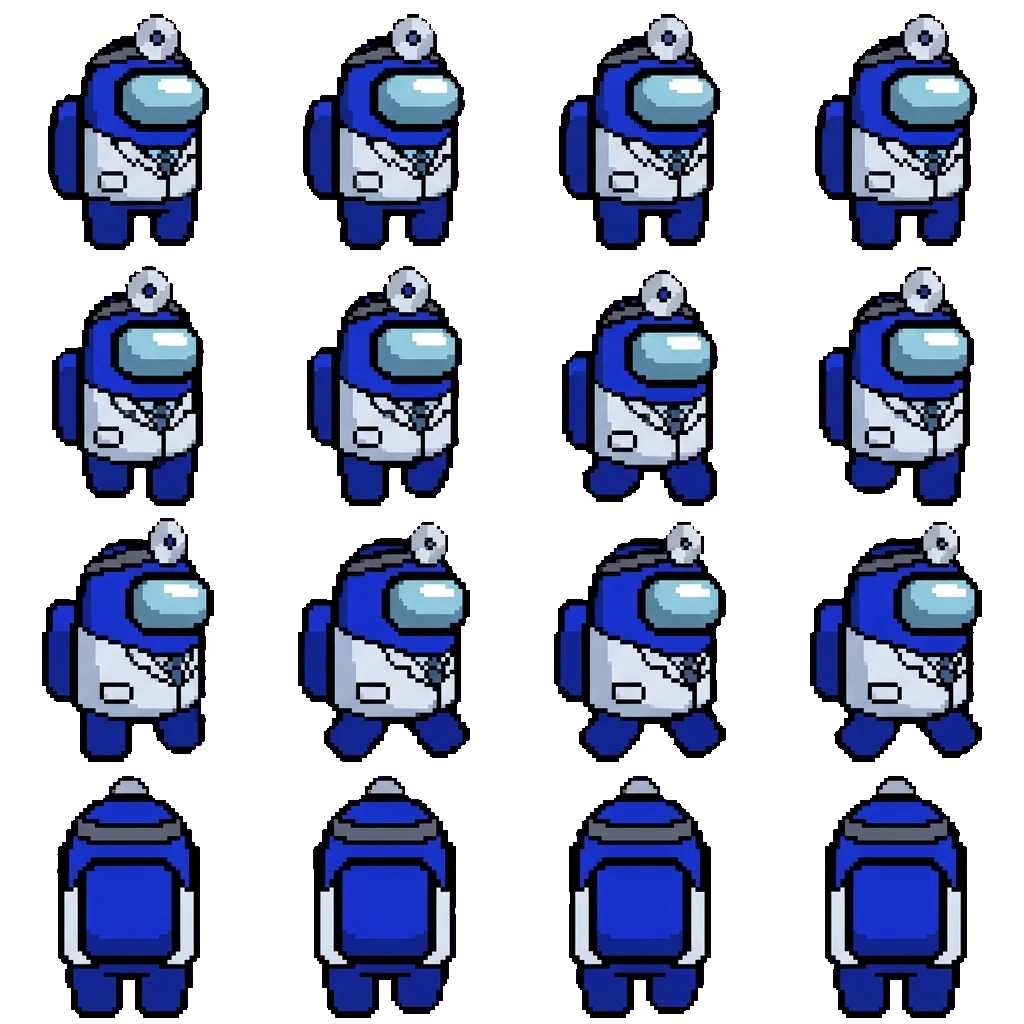 Azul movement sprite