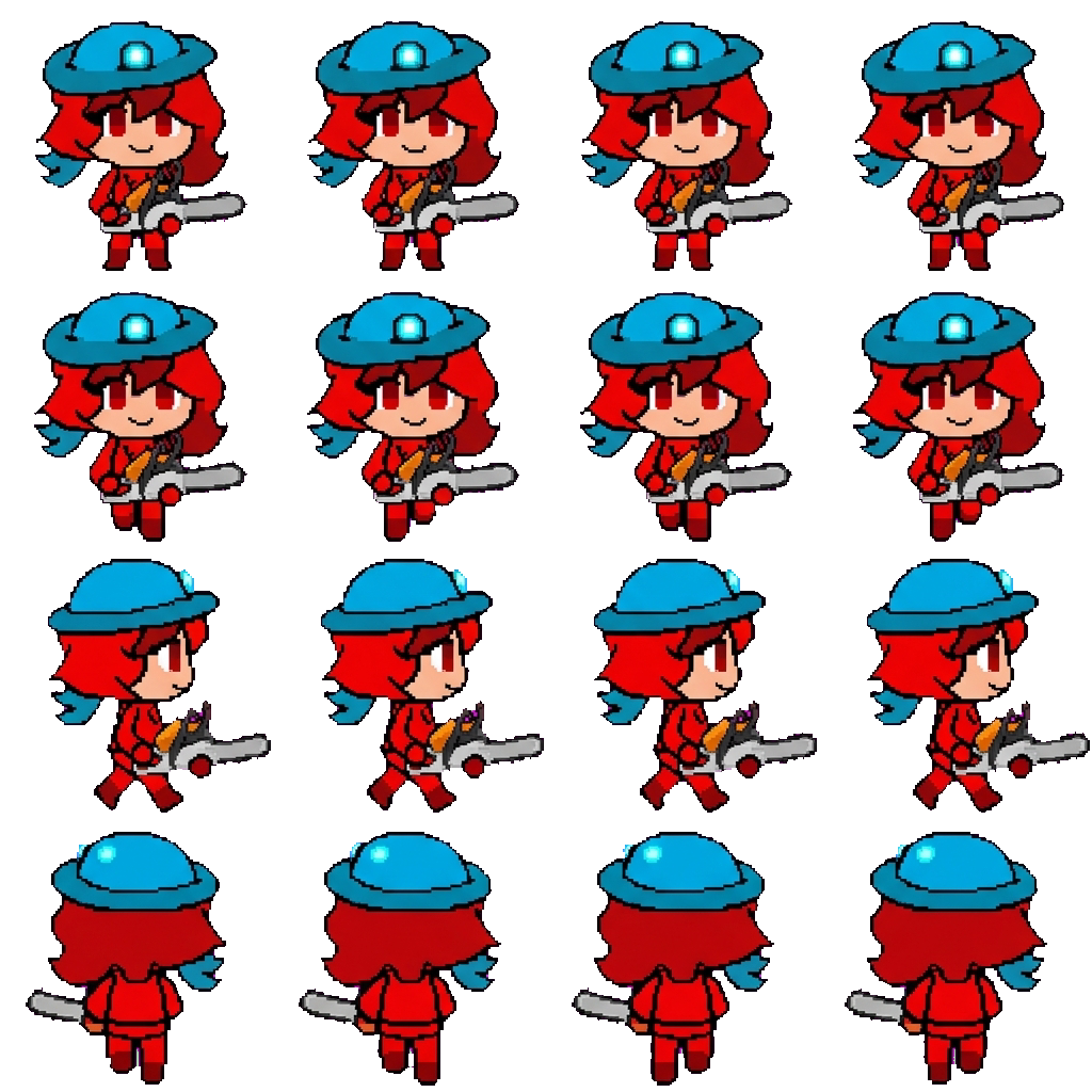 Lnee tubbie movement sprite
