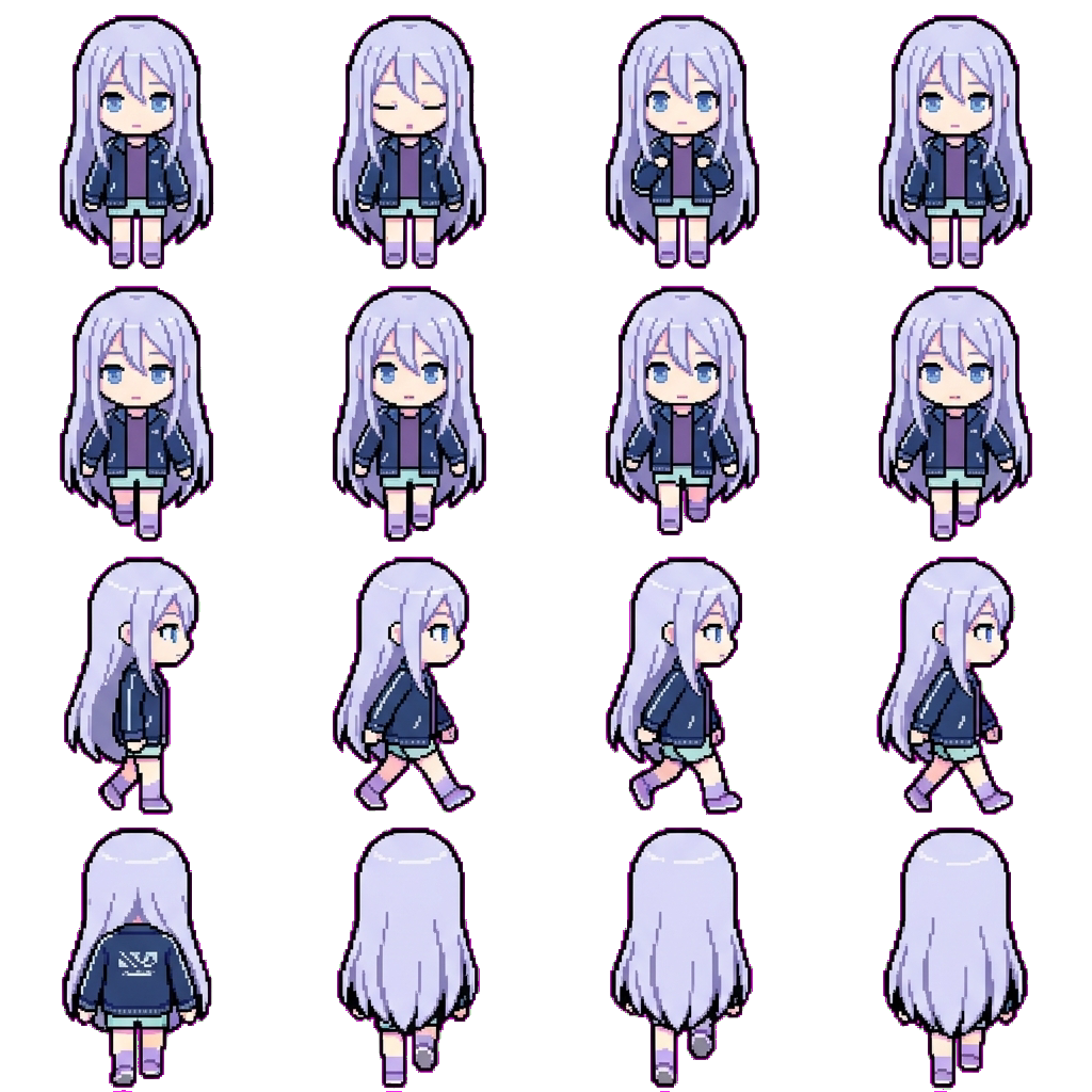 Kanade movement sprite