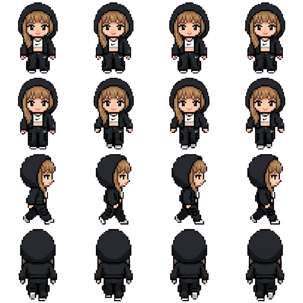 Lisa movement sprite