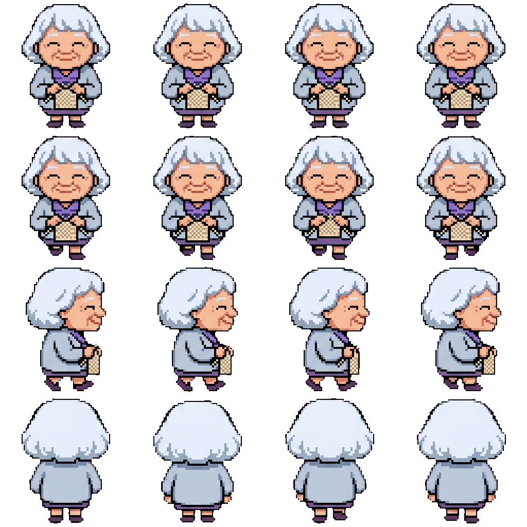 Jerry's Mom movement sprite