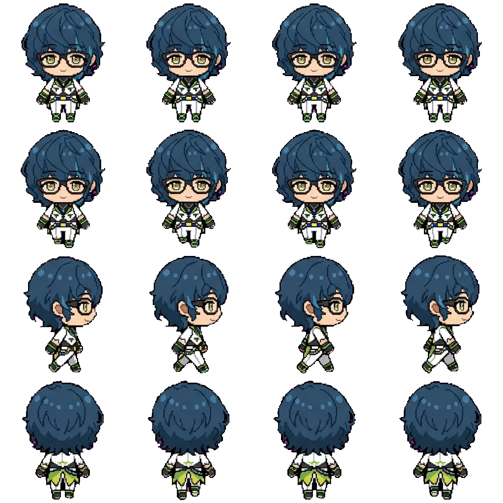 Tsumugi movement sprite