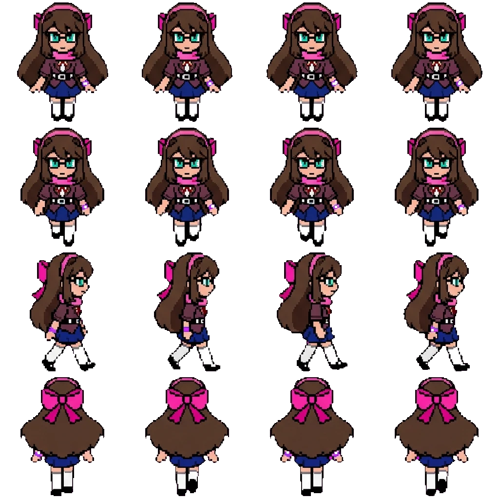 Kiyome Mizuchō movement sprite